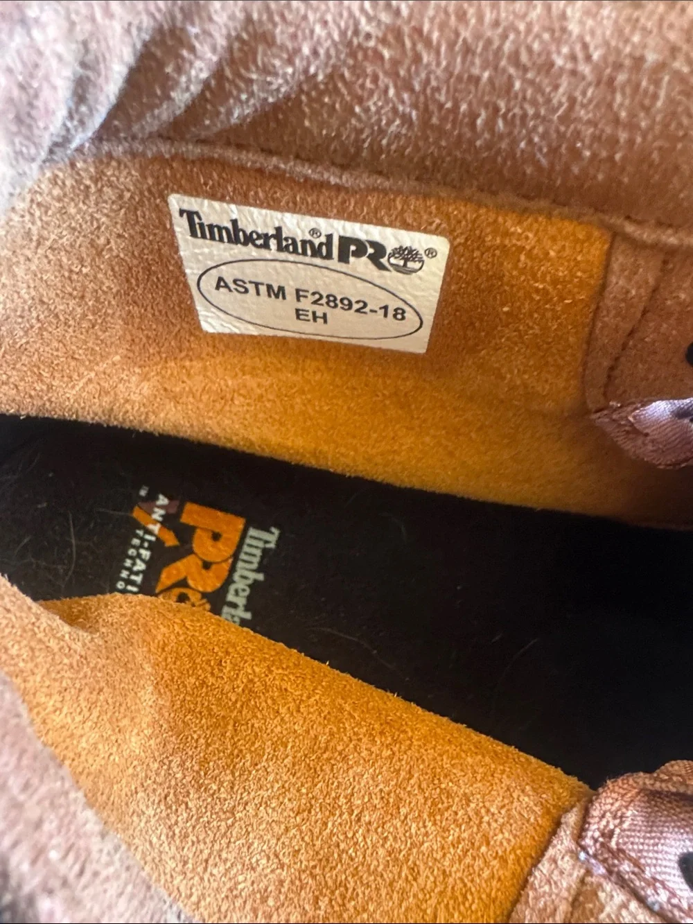 Timberland PRO Men's Tan/Brown Leather Chukka Work Boots